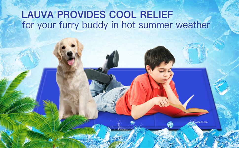 Pet Self Cooling Mat Non-Toxic Gel Ice Pads for People Adults Pillow Sofas Beds