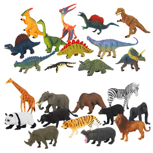 Mini Animal Cake Toppers Education Birthday Gifts