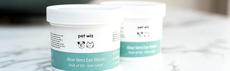 Pet eye wipes