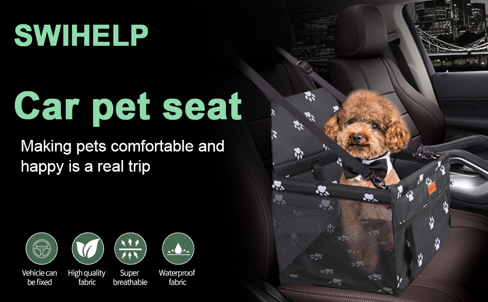 Dog Car Seat Brings Your Puppy a Comfortable Trip