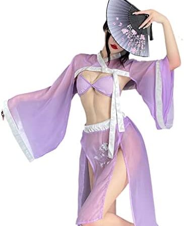 Women's Sexy Asian RolePlay Suit Cosplay Hanfu Cheongsam Dress Anime Lingerie Costumes