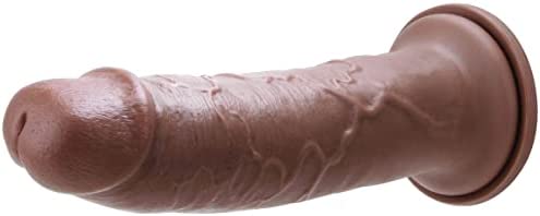 Prowler Red - 10" Ultra Cock, Realistic Caramel Flesh Dong, with Super Strong Suction Cup Base