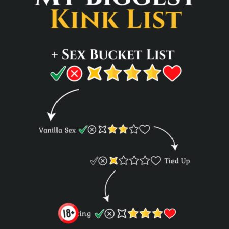 Sex Bucket List - My Biggest Kink List: over 300 Kinks, Fetishes and Sex Positions. Sex Bucket List for Couples - Naughty Challenegs, Kinky Games, Sexy Ideas.