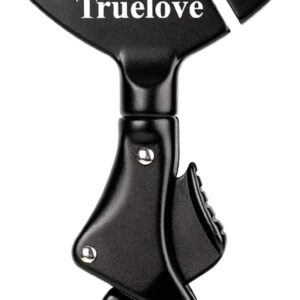 Truelove Car Seat Belt Safety Buckle Lock, Fit Pet Harness Dog or Cat Car Travel Portable Lightweight (Black, Unisize)