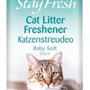 Bob Martin Cat Litter Freshener Powder, Baby Soft Scent - Effective Odour Control for Longer Lasting Freshness, Made in the UK (400g)