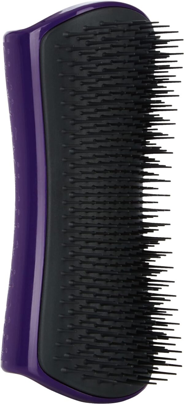 Tangle Teezer | Pet Teezer | De-Shedding and Dog Grooming Brush | Dry Brush or Dog Bath Brush | Purple & Grey