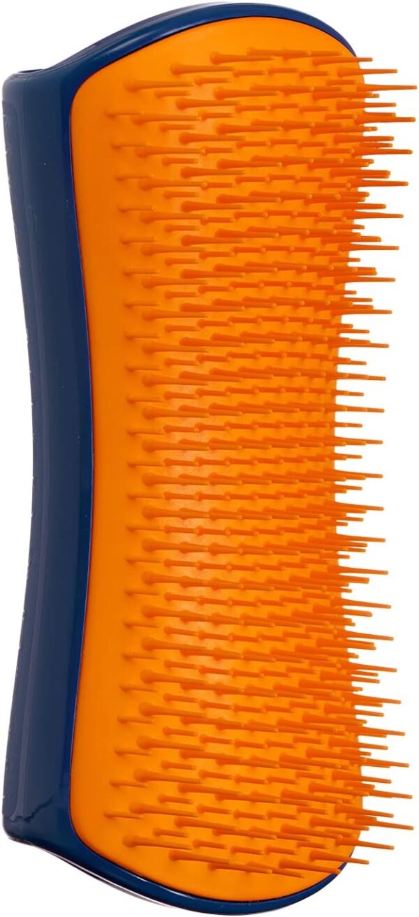 Tangle Teezer | Pet Teezer | Detangling and Dog Grooming Brush | Dry Brush or Dog Bath Brush | Navy & Orange