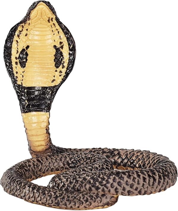 MOJO - King Cobra Snake | Hand-Painted Toy Figure | Wildlife Collection | True to Life & Highly Detailed | Designed in UK