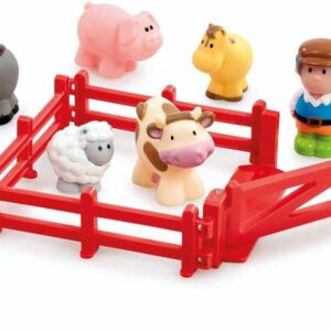 HappyLand Sunny Farm Playset For Children From 18 Months To 5 Years Farm Toys Toys Early Learning Centre ELC Farm Animal Set Happy Land Toy Sets Farm House Playset Kids Toddlers Farmyard