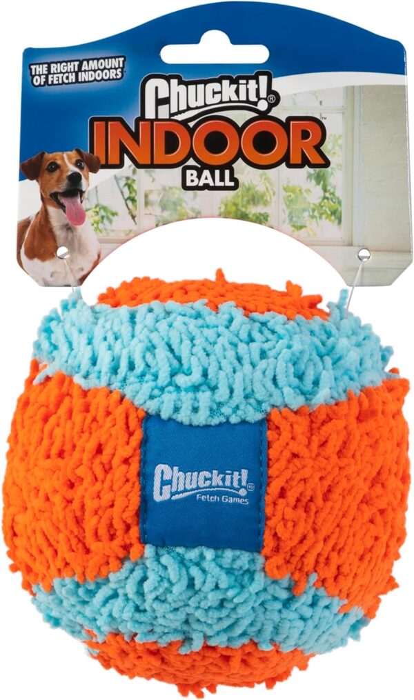 Chuckit! Indoor Ball For Dogs Soft Dog Toy Puppy Chew Toy Fetch Dog Ball