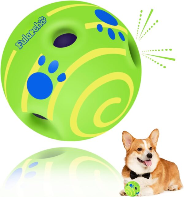 TAUCHGOE Giggle Ball for Dogs Interactive Dog toys Indestructible Dog Balls toy Balls for Dogs for Relieve Anxiety and Boredom