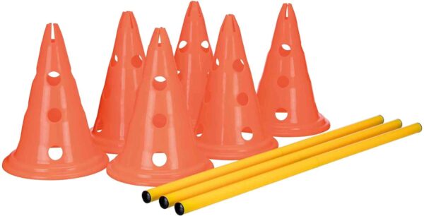 Trixie Dog Agility Obstacles, set 3 pcs.,orange, yellow