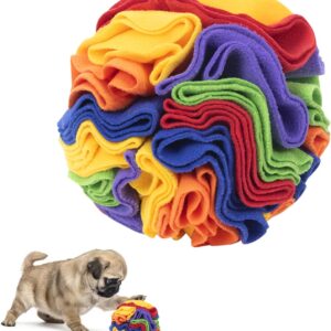 Snuffle Mat for Dogs,Interactive Dog Toy Ball,Dog Puzzle Toy,Dog Feeding Mats,Foraging Mat for Dog,Sniffing Mat,Encourages Natural Foraging Skills for Training,Stress Relief for Small Medium Dogs Pets