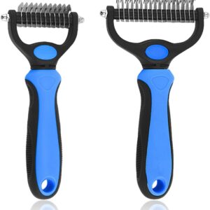 2 Pieces of Pet Hair Brushes, Double-Sided Hair Removal Tools, Pet Grooming Brushes, Pet Hair Removal Combs, Pet Hair Removal Tools, Pet Accessories, Pet Supplies