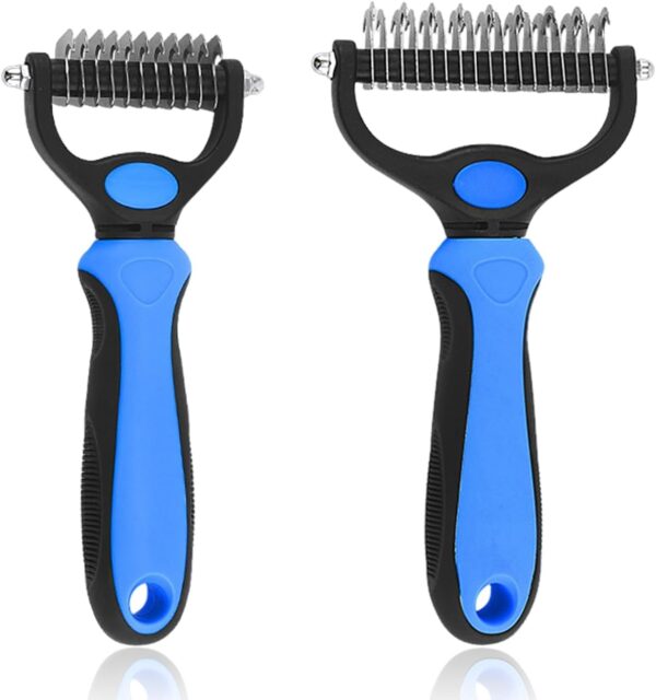 2 Pieces of Pet Hair Brushes, Double-Sided Hair Removal Tools, Pet Grooming Brushes, Pet Hair Removal Combs, Pet Hair Removal Tools, Pet Accessories, Pet Supplies