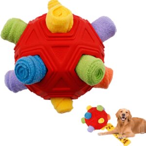 Beticam Snuffle Ball for Dogs, Interactive Dog Toys, 13cm Enrichment Toys for Dogs, Sniffle Interactive Treat Game, Dog Puzzle Toys, for Small Pet Puppy Intellectual Training