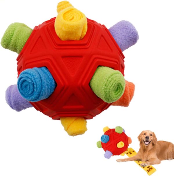 Beticam Snuffle Ball for Dogs, Interactive Dog Toys, 13cm Enrichment Toys for Dogs, Sniffle Interactive Treat Game, Dog Puzzle Toys, for Small Pet Puppy Intellectual Training