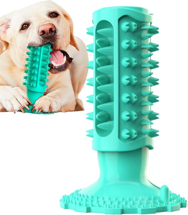 Bexdug Dog Toothbrush Toy | Cleaning Teeth Dog's Chew Toy with Funny Sound Device,Dog Teeth Care Products for Home, Pet Hospital, Pet Store, Pet Shelter