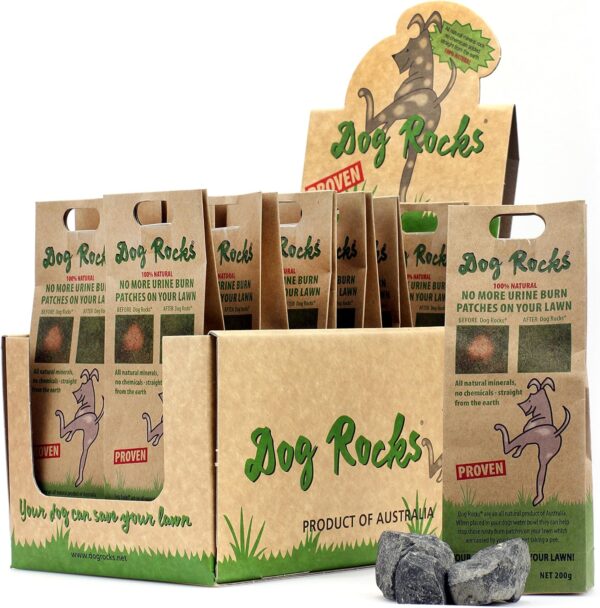 Dog Rocks 12-Pack Natural Pet Urine Lawn Spot Eliminator, 24 Months Supply