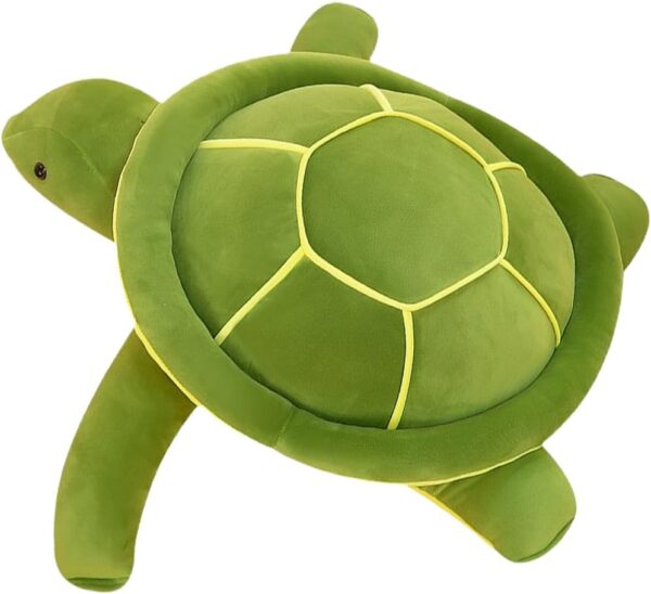 KCJDCDG Turtle Plush Toy, Children's Soft Cuddly Plush Toy Animal Tortoise Stuffed Animals, Turtle Plushies Dolls Toy Cartoon Turtle Soft Stuffed Doll Birthdays Gifts for Boy Girls