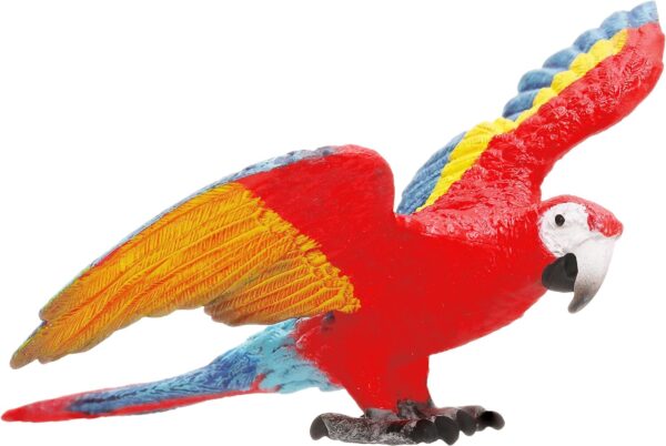 SCHLEICH 14737 Macaw Wild Life Toy Figurine for children aged 3-8 Years